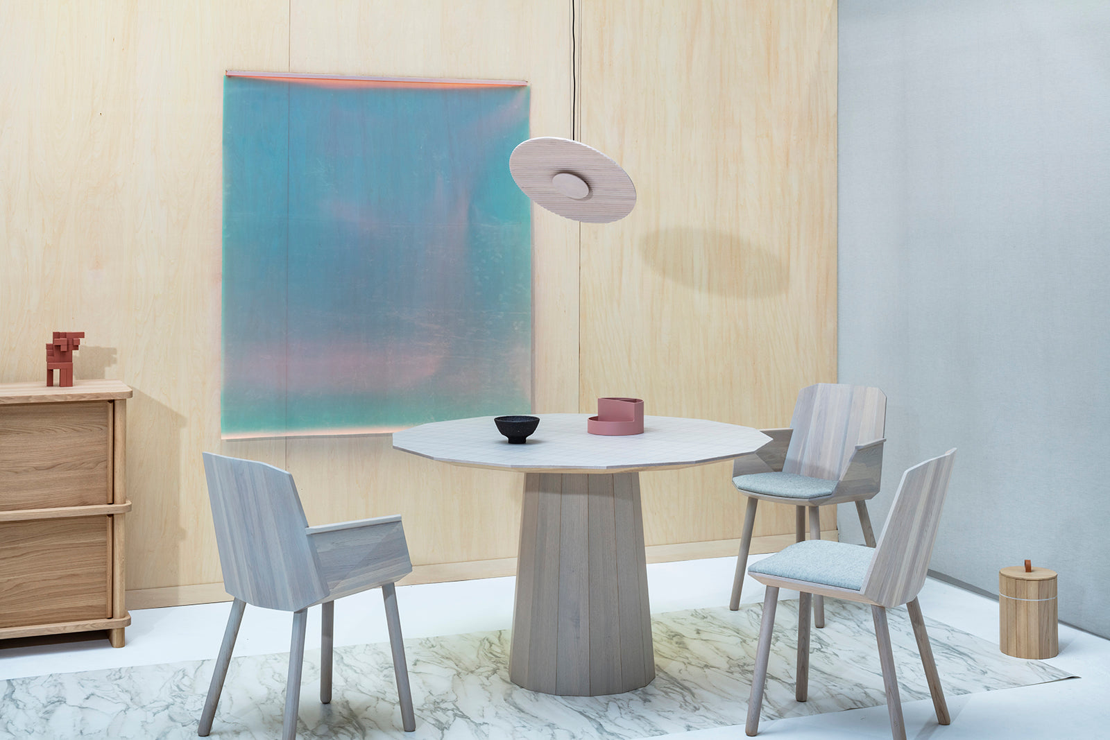 Colour Wood Armchair