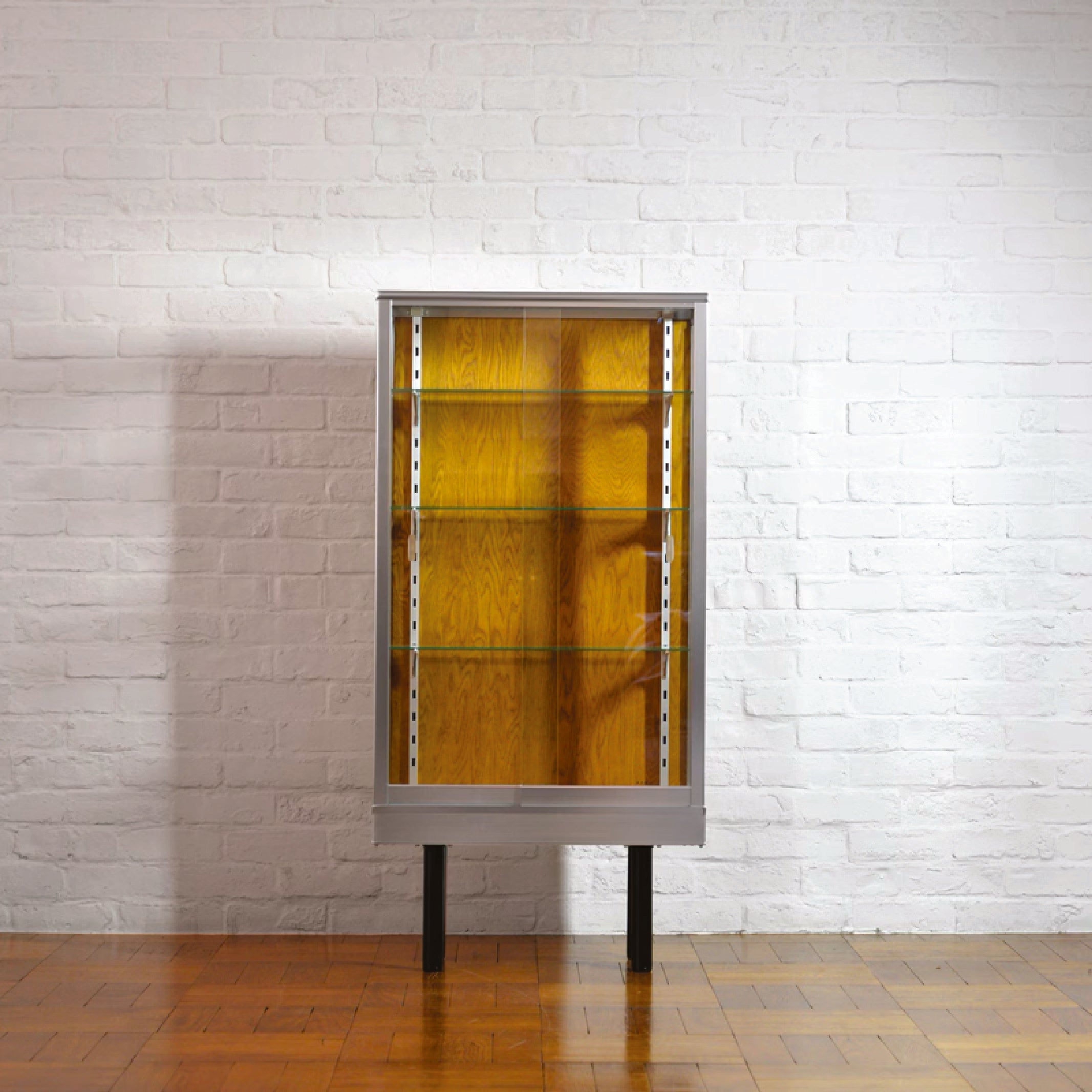 パシフィックファニチャー　ALUMINIUM GLASS CASE　AL-60D Display] Aluminium Glass Case AL-60D – Retro Colony