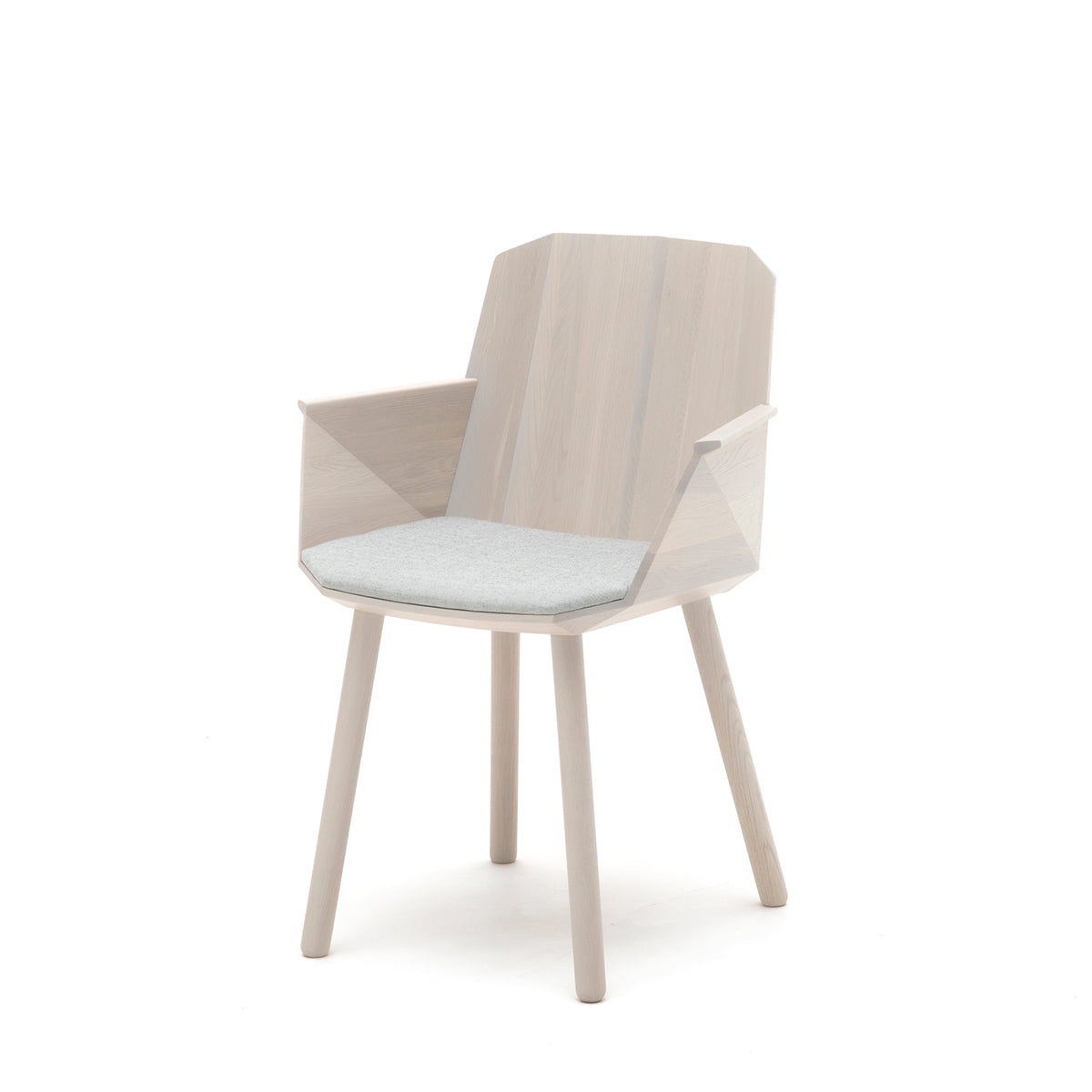 Colour Wood Armchair