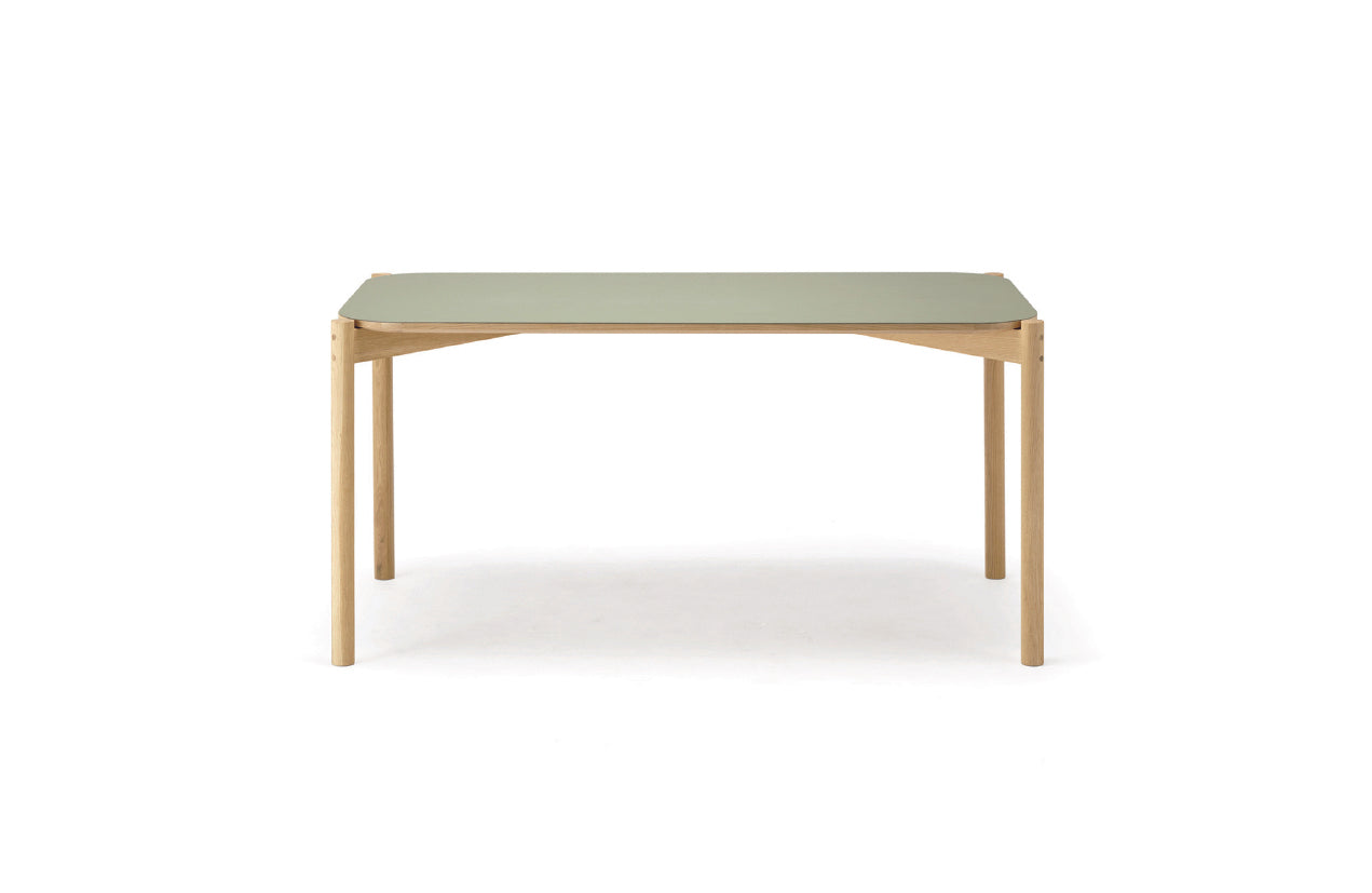 Castor Table Linoleum 150