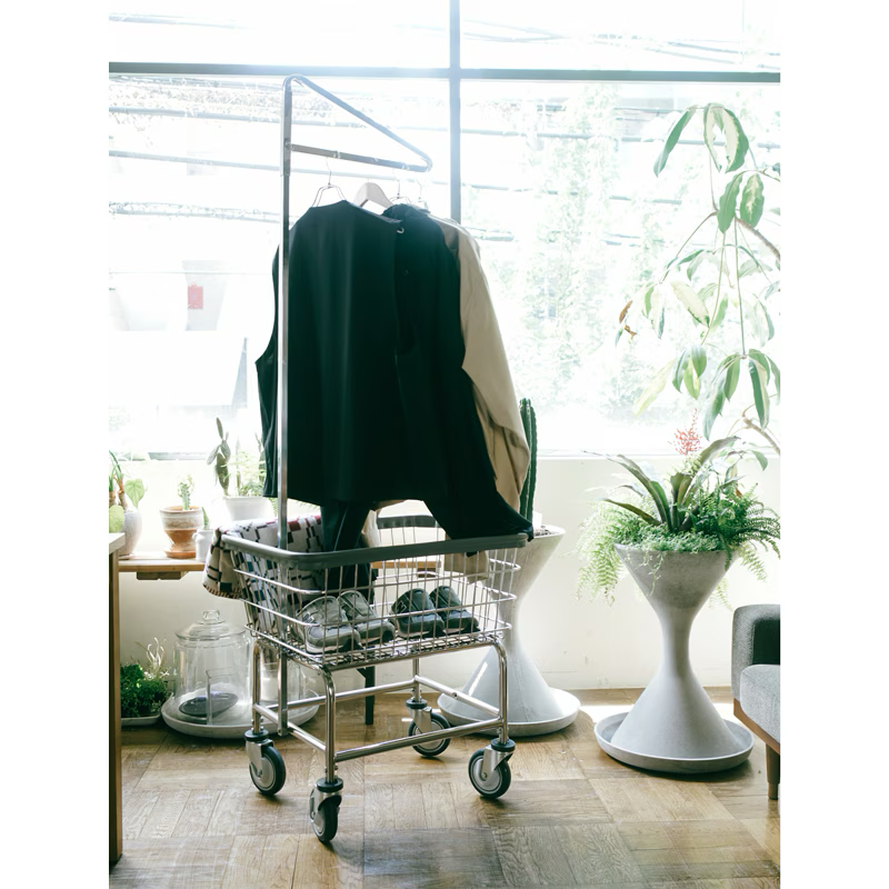 Laundry Cart Single Pole