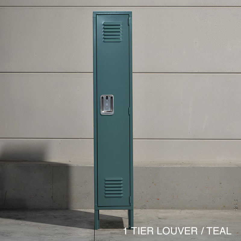 18" Lyon 1 Tier Recessed Handle Locker