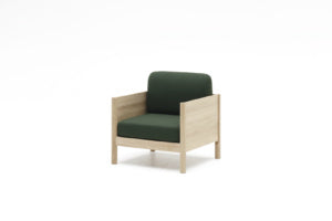 Castor Lobby Sofa 1 Seater