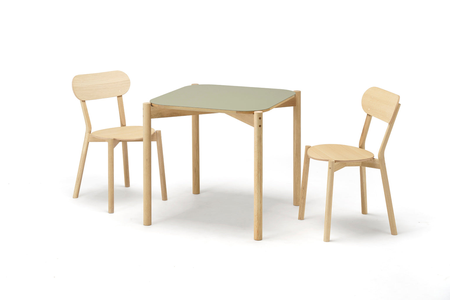 Castor Table Linoleum 75