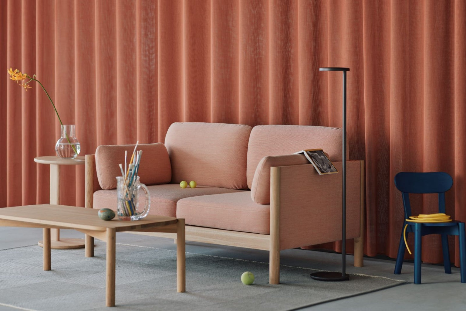 Castor Lobby Sofa Plus 2 Seater