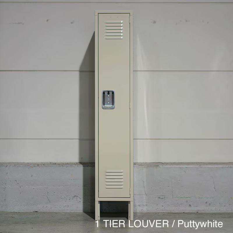 18" Lyon 1 Tier Recessed Handle Locker
