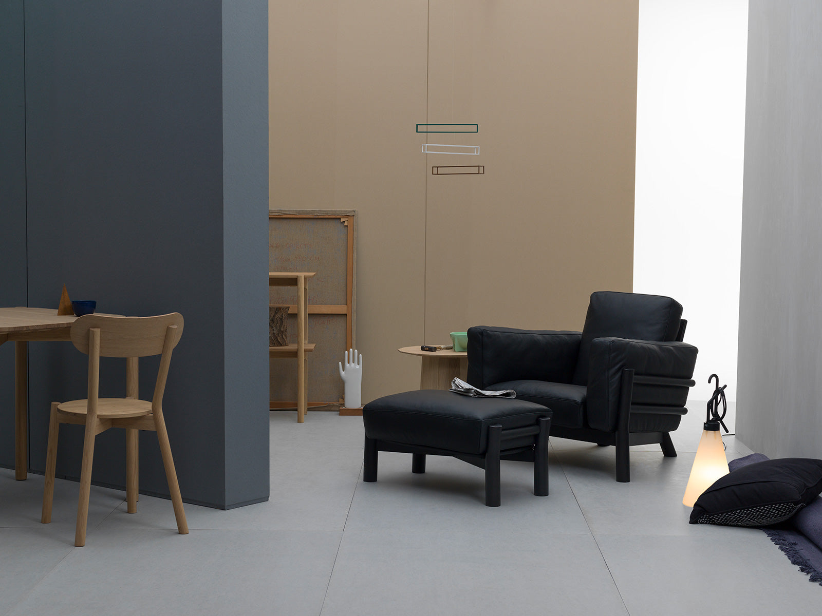 Castor Sofa 1 Seater Leather