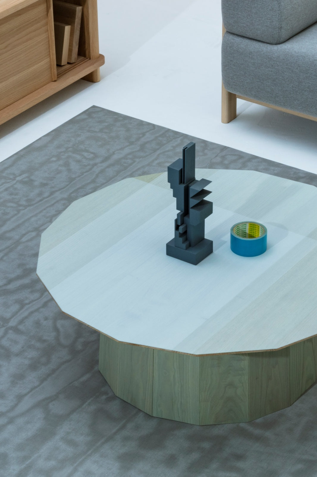 Colour Wood Green Grid