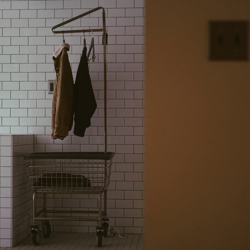 Laundry Cart Single Pole