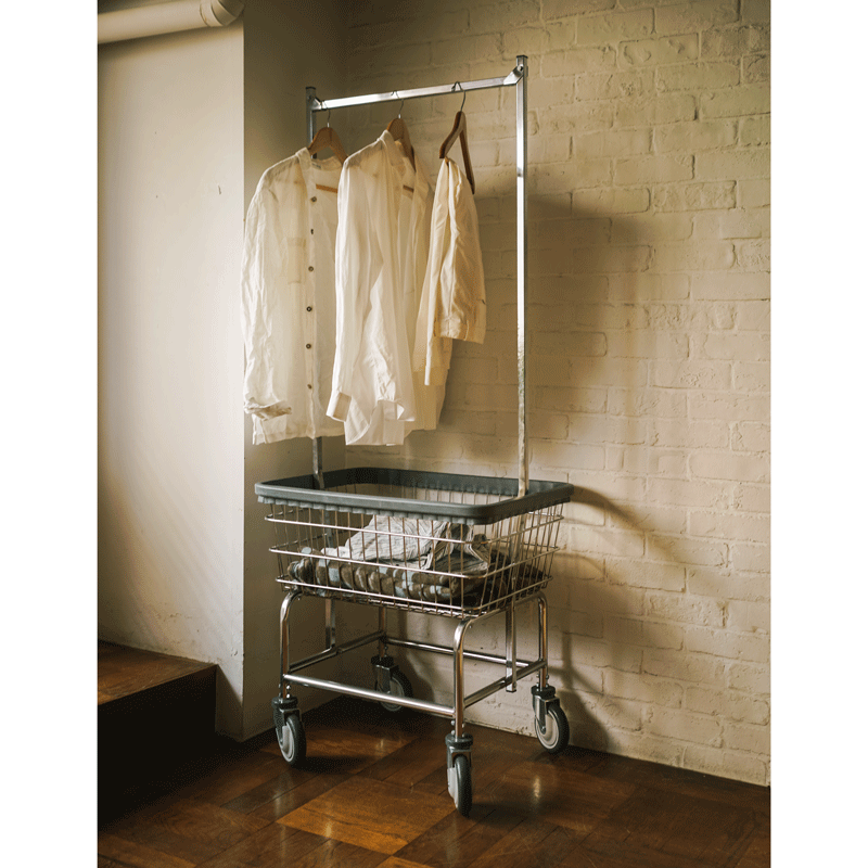 Laundry Cart Double Pole