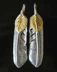 18k Thunder Heart Life Feather